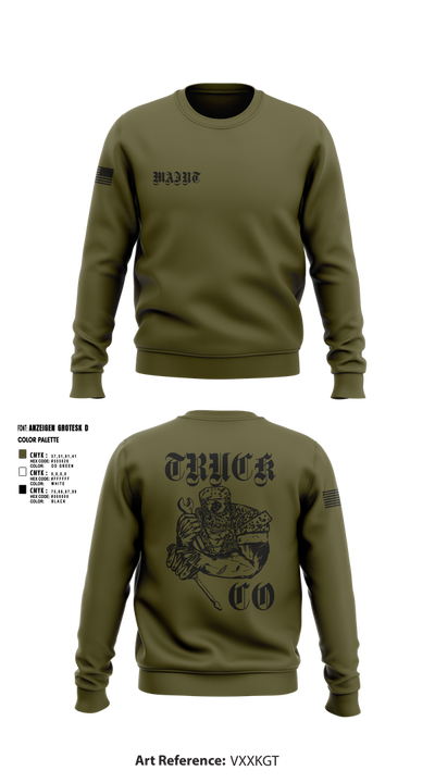 Truck company 33312941 Crew Neck Sweatshirt - 1