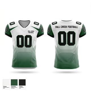 Football Jersey, Fall Creek Football, , Teamtime, Team time, sublimation, custom sports apparel, team uniforms, spirit wear, spiritwear, sports uniforms, custom shirts, team store, custom team store, fundraiser sports, apparel fundraiser