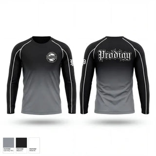 Long Sleeve Performance Shirt, Prodigy, Baseball, Teamtime, Team time, sublimation, custom sports apparel, team uniforms, spirit wear, spiritwear, sports uniforms, custom shirts, team store, custom team store, fundraiser sports, apparel fundraiser