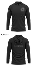 Ridgeway Station Task Force 58877881 Long Sleeve Performance Shirt with hood - 4