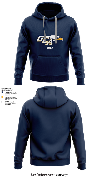 Hoodie, Grace Christian Academy Golf, Golf, Teamtime, Team time, sublimation, custom sports apparel, team uniforms, spirit wear, spiritwear, sports uniforms, custom shirts, team store, custom team store, fundraiser sports, apparel fundraiser