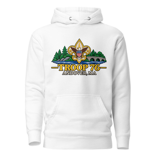Unisex Hoodie - 1 - White