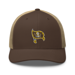Burney Raiders 23798887 Retro Trucker Hat | Yupoong 6606