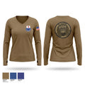 1-299 cav Women's Long Sleeve V-neck Shirt - 1