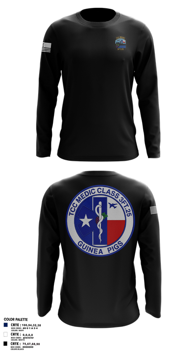 TCC Paramedic Class 3FT.25 86359977 Long Sleeve Performance Shirt 3