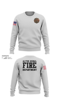 Altus Rural Fire Department 9875548 Crew Neck Sweatshirt - 4