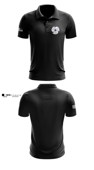 Short Sleeve Performance Polo, C CO 1-222 AVN REGT, Army, Teamtime, Team time, sublimation, custom sports apparel, team uniforms, spirit wear, spiritwear, sports uniforms, custom shirts, team store, custom team store, fundraiser sports, apparel fundraiser