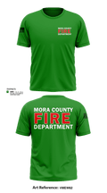 Mora county fire 84247138 Short Sleeve Performance Shirt - 1