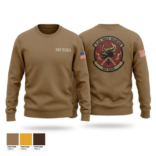 Crew Neck Sweatshirt, 332 ECES, Air Force, Teamtime, Team time, sublimation, custom sports apparel, team uniforms, spirit wear, spiritwear, sports uniforms, custom shirts, team store, custom team store, fundraiser sports, apparel fundraiser