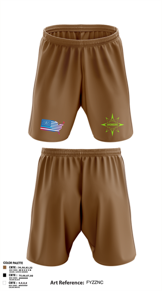 Athletic Shorts With Pockets, 16th Ordnance battalion, , Teamtime, Team time, sublimation, custom sports apparel, team uniforms, spirit wear, spiritwear, sports uniforms, custom shirts, team store, custom team store, fundraiser sports, apparel fundraiser