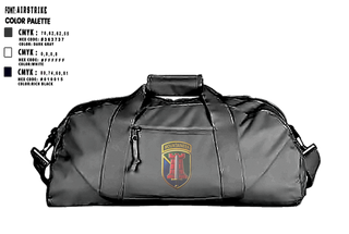 Duffle Bag, 204th MEB Mountaineers, Army, Teamtime, Team time, sublimation, custom sports apparel, team uniforms, spirit wear, spiritwear, sports uniforms, custom shirts, team store, custom team store, fundraiser sports, apparel fundraiser