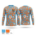 Epstien islanders Long Sleeve Performance Shirt - 1
