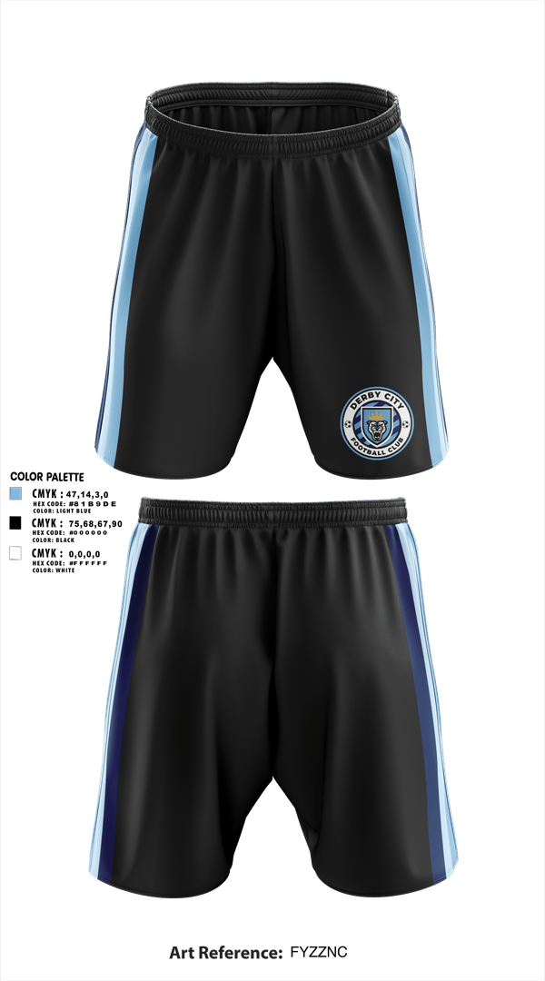 Mens Soccer Shorts, Derby City FC, Men's Soccer, Teamtime, Team time, sublimation, custom sports apparel, team uniforms, spirit wear, spiritwear, sports uniforms, custom shirts, team store, custom team store, fundraiser sports, apparel fundraiser