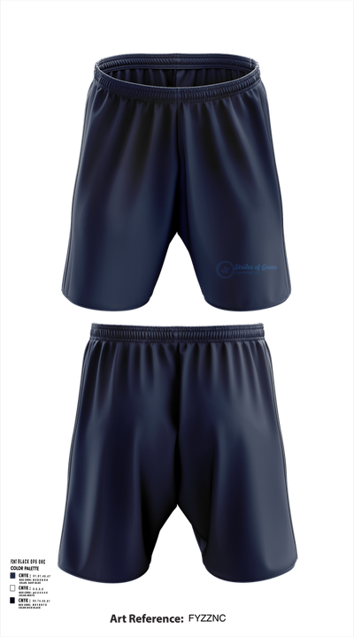Strides of Grace equestrian 56286399 Athletic Shorts With Pockets - 52