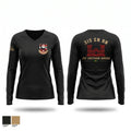 315 Women's Long Sleeve V-neck Shirt - 1