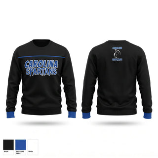 Crew Neck Sweatshirt, Carolina Spartans, Softball, Teamtime, Team time, sublimation, custom sports apparel, team uniforms, spirit wear, spiritwear, sports uniforms, custom shirts, team store, custom team store, fundraiser sports, apparel fundraiser