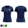 Poteau Police Department 39232679 Women's Short Sleeve V-neck Shirt - 1