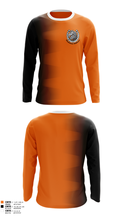 Southwest Stallions 85456927 Long Sleeve Performance Shirt 1