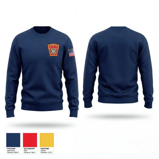 Crew Neck Sweatshirt, Wayne Township Volunteer Fire Department, Fire Department, Teamtime, Team time, sublimation, custom sports apparel, team uniforms, spirit wear, spiritwear, sports uniforms, custom shirts, team store, custom team store, fundraiser sports, apparel fundraiser