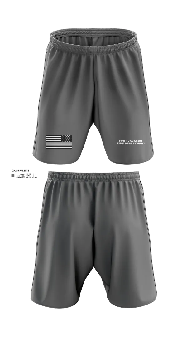 Athletic Shorts With Pockets, Fort Jackson Fire Department, , Teamtime, Team time, sublimation, custom sports apparel, team uniforms, spirit wear, spiritwear, sports uniforms, custom shirts, team store, custom team store, fundraiser sports, apparel fundraiser