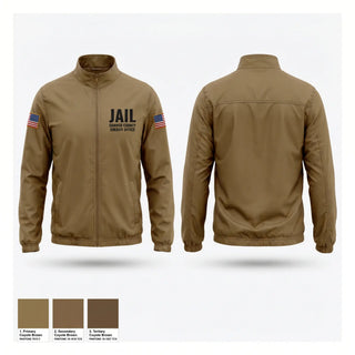 Windbreaker, Jail, Police, Teamtime, Team time, sublimation, custom sports apparel, team uniforms, spirit wear, spiritwear, sports uniforms, custom shirts, team store, custom team store, fundraiser sports, apparel fundraiser