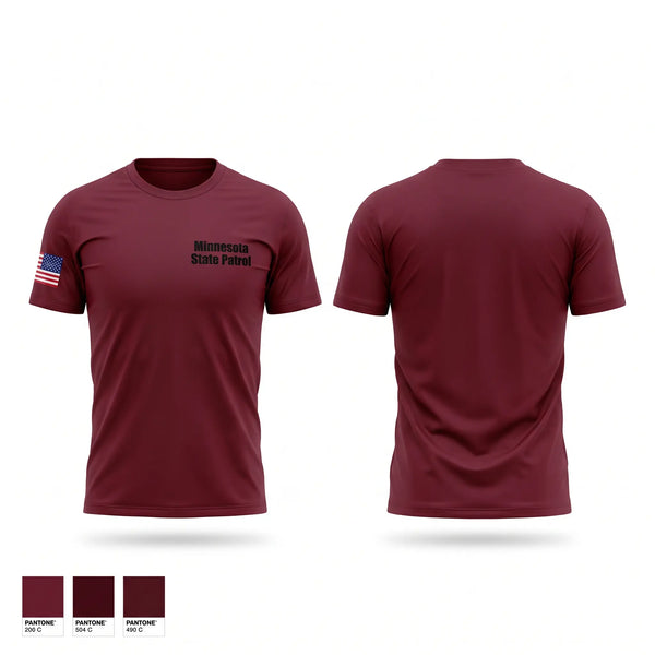Short Sleeve Performance Shirt, Minnesota State Patrol, Police, Teamtime, Team time, sublimation, custom sports apparel, team uniforms, spirit wear, spiritwear, sports uniforms, custom shirts, team store, custom team store, fundraiser sports, apparel fundraiser