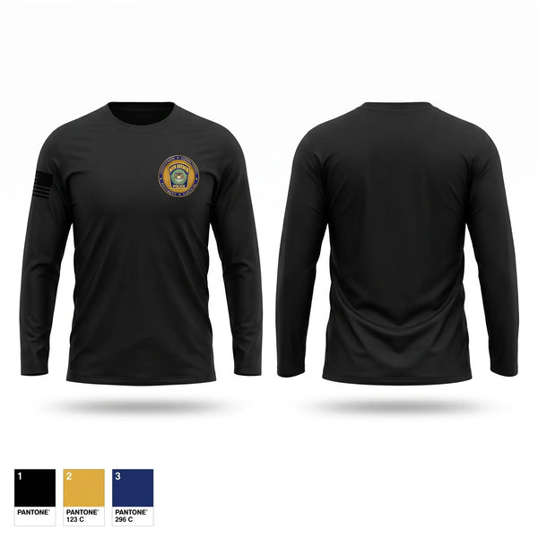 Long Sleeve Performance Shirt, New Bremen Police Department, Police, Teamtime, Team time, sublimation, custom sports apparel, team uniforms, spirit wear, spiritwear, sports uniforms, custom shirts, team store, custom team store, fundraiser sports, apparel fundraiser