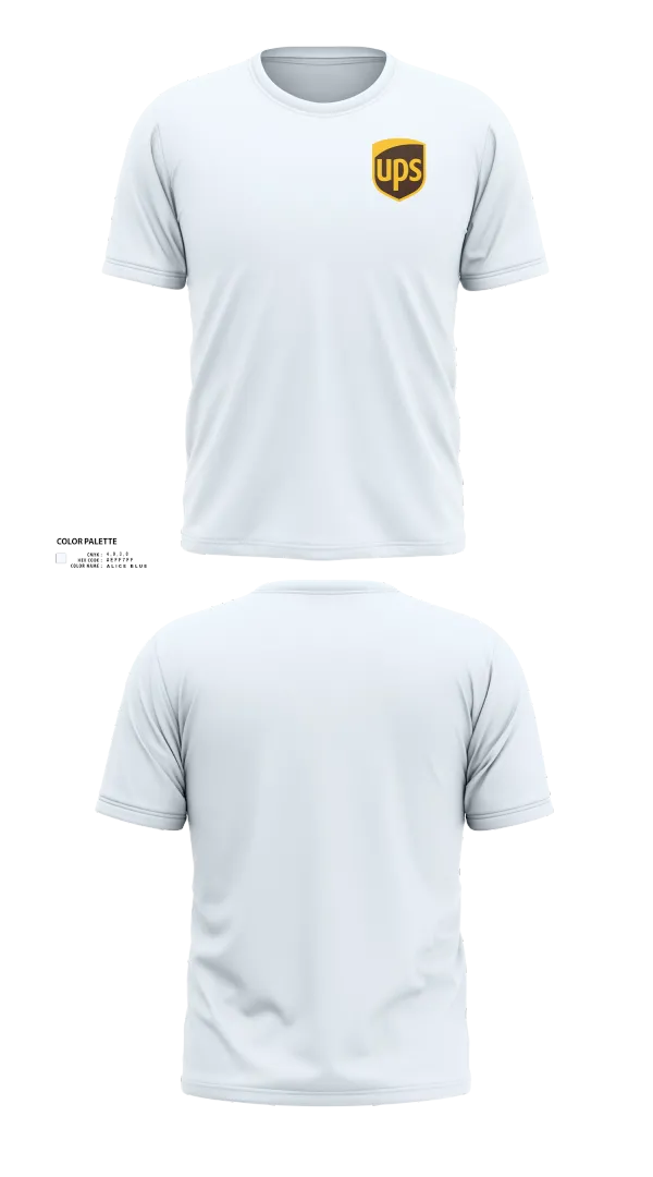 Old School Cotton Feel Shirt, UPS, , Teamtime, Team time, sublimation, custom sports apparel, team uniforms, spirit wear, spiritwear, sports uniforms, custom shirts, team store, custom team store, fundraiser sports, apparel fundraiser