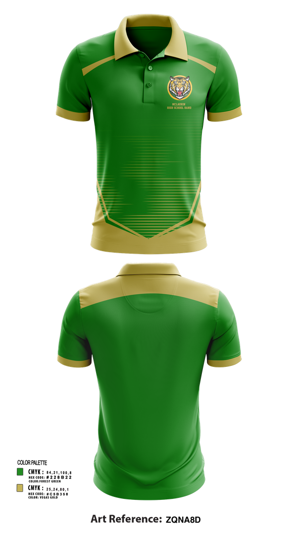 Short Sleeve Performance Polo, McLaurin High School Band, Spirit Store, Teamtime, Team time, sublimation, custom sports apparel, team uniforms, spirit wear, spiritwear, sports uniforms, custom shirts, team store, custom team store, fundraiser sports, apparel fundraiser