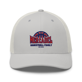 Mercadel Basketball Retro Trucker Hat | Yupoong 6606