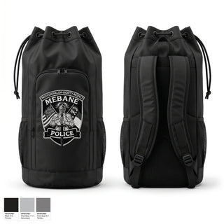 Gear Bag, Mebane Police Department, Police, Teamtime, Team time, sublimation, custom sports apparel, team uniforms, spirit wear, spiritwear, sports uniforms, custom shirts, team store, custom team store, fundraiser sports, apparel fundraiser