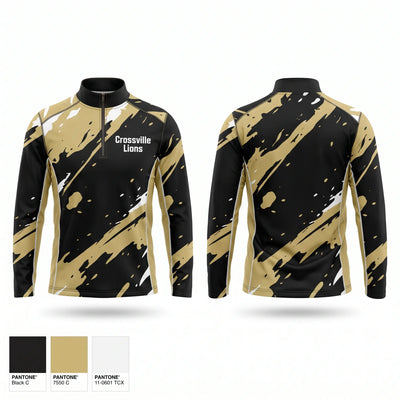 Crossville Lions Quarter Zip Jacket - 1