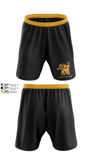 Athletic Shorts With Pockets, Northwestern Lehigh, , Teamtime, Team time, sublimation, custom sports apparel, team uniforms, spirit wear, spiritwear, sports uniforms, custom shirts, team store, custom team store, fundraiser sports, apparel fundraiser