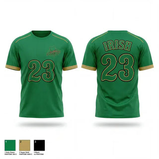 Old School Cotton Feel Shirt, 11U Southline Shamrocks, Baseball, Teamtime, Team time, sublimation, custom sports apparel, team uniforms, spirit wear, spiritwear, sports uniforms, custom shirts, team store, custom team store, fundraiser sports, apparel fundraiser