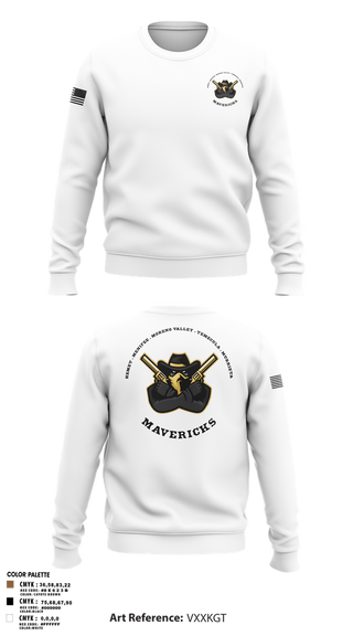 Crew Neck Sweatshirt, Mavericks, , Teamtime, Team time, sublimation, custom sports apparel, team uniforms, spirit wear, spiritwear, sports uniforms, custom shirts, team store, custom team store, fundraiser sports, apparel fundraiser