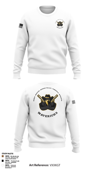Mavericks 71642974 Crew Neck Sweatshirt - 2