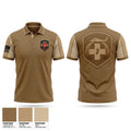 1-171 MEDEVAC Dustoff Short Sleeve Performance Polo - 1