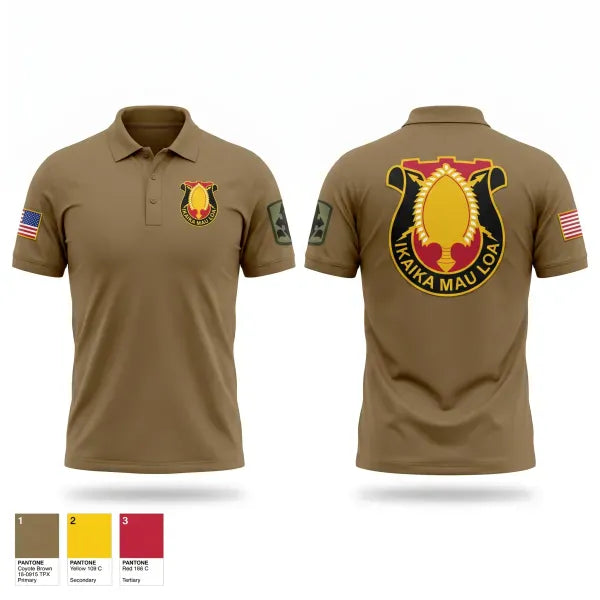 Short Sleeve Performance Polo, A Co 227 BEB, National Guard, Teamtime, Team time, sublimation, custom sports apparel, team uniforms, spirit wear, spiritwear, sports uniforms, custom shirts, team store, custom team store, fundraiser sports, apparel fundraiser