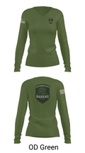 BSS JROTC 74818776 Women's Long Sleeve V-neck Shirt - 57