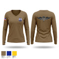 351SWTS Women's Long Sleeve V-neck Shirt - 1
