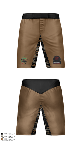 Fight Shorts, Warhammer Fitness, , Teamtime, Team time, sublimation, custom sports apparel, team uniforms, spirit wear, spiritwear, sports uniforms, custom shirts, team store, custom team store, fundraiser sports, apparel fundraiser