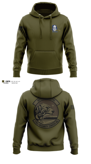 Hoodie, 176 SFS, National Guard, Teamtime, Team time, sublimation, custom sports apparel, team uniforms, spirit wear, spiritwear, sports uniforms, custom shirts, team store, custom team store, fundraiser sports, apparel fundraiser