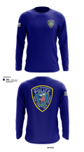 Port Authority Police 67694439 Long Sleeve Performance Shirt 101