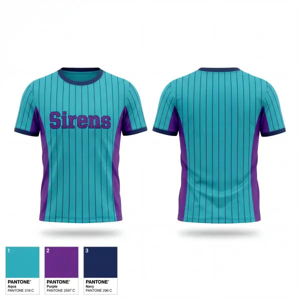 Short Sleeve Performance Shirt, Sirens, Softball, Teamtime, Team time, sublimation, custom sports apparel, team uniforms, spirit wear, spiritwear, sports uniforms, custom shirts, team store, custom team store, fundraiser sports, apparel fundraiser