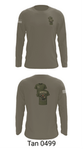 1-120th IN Crimson 57847034 Long Sleeve Performance Shirt - 4