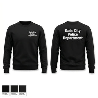 Crew Neck Sweatshirt, Dade City Police Department, Police, Teamtime, Team time, sublimation, custom sports apparel, team uniforms, spirit wear, spiritwear, sports uniforms, custom shirts, team store, custom team store, fundraiser sports, apparel fundraiser