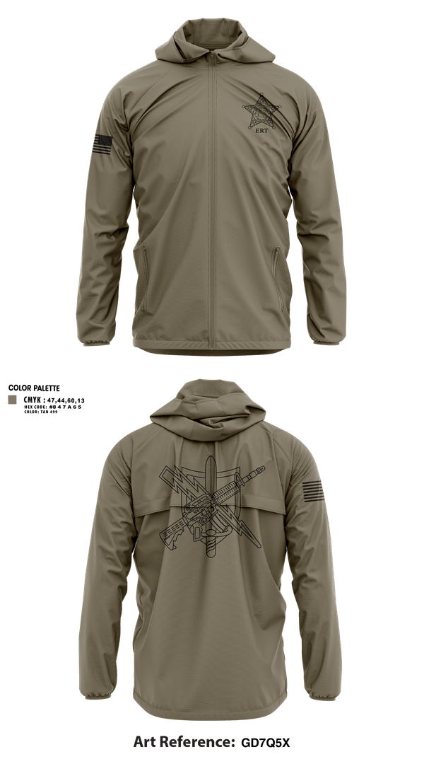 Windbreaker, Emergency Response Team, Police, Teamtime, Team time, sublimation, custom sports apparel, team uniforms, spirit wear, spiritwear, sports uniforms, custom shirts, team store, custom team store, fundraiser sports, apparel fundraiser