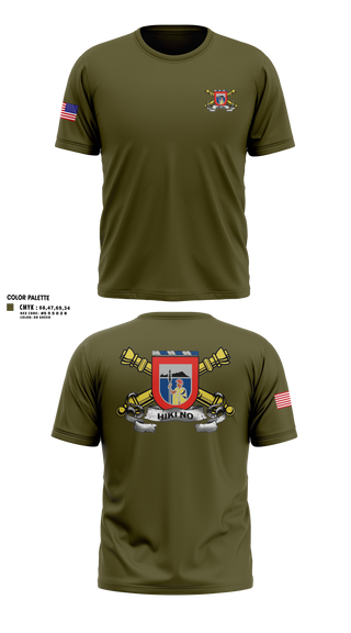 Old School Cotton Feel Shirt, 1/487th FA BN, Army, Teamtime, Team time, sublimation, custom sports apparel, team uniforms, spirit wear, spiritwear, sports uniforms, custom shirts, team store, custom team store, fundraiser sports, apparel fundraiser