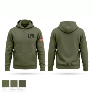 Hoodie, 883rd QM CO, Army, Teamtime, Team time, sublimation, custom sports apparel, team uniforms, spirit wear, spiritwear, sports uniforms, custom shirts, team store, custom team store, fundraiser sports, apparel fundraiser