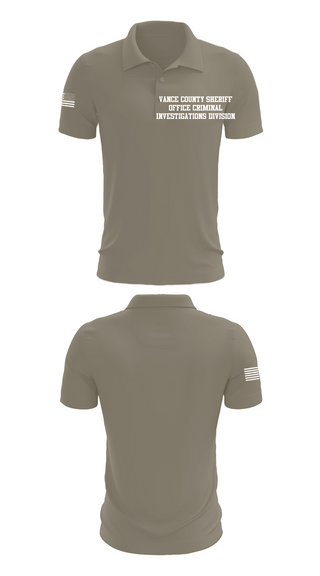 Short Sleeve Performance Polo, Vance County Sheriff Office Criminal Investigations Division, Police, Teamtime, Team time, sublimation, custom sports apparel, team uniforms, spirit wear, spiritwear, sports uniforms, custom shirts, team store, custom team store, fundraiser sports, apparel fundraiser